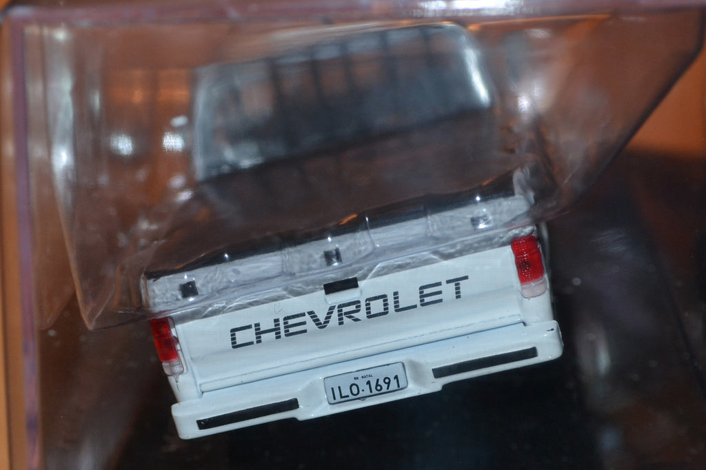Chevrolet C-20 fr. 1994 Pickup Vit/Svart 1:43 DeAgostini Ny