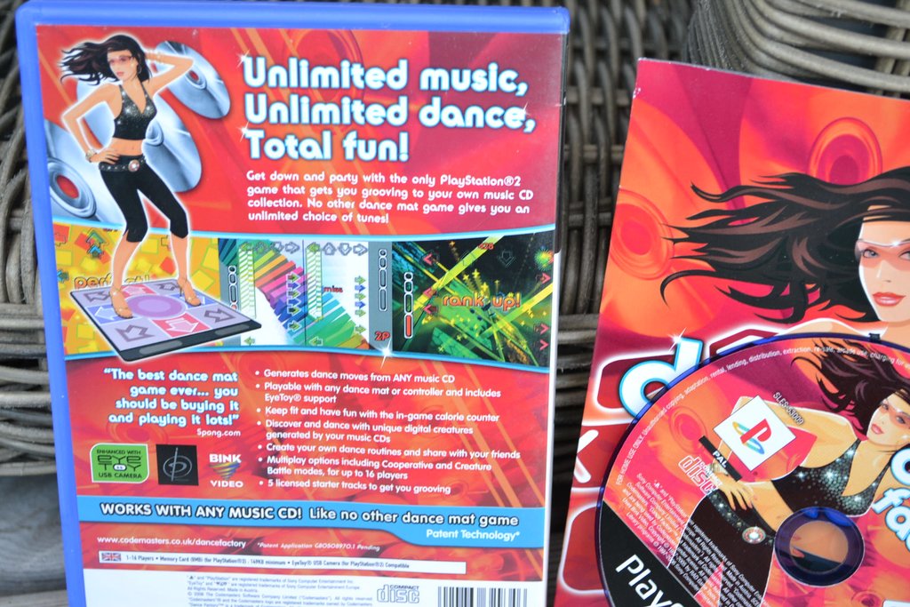 Dance Factory PS2 Playstation 2 Komplett Fint Skick