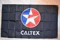 Caltex Bensinstation Mack Svart Flagga 90*150cm Ny