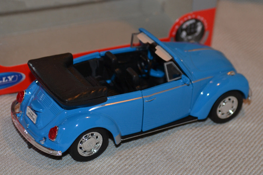 Volkswagen Beetle Convertible (Welly FX 1:38/1:36) VW Pullba