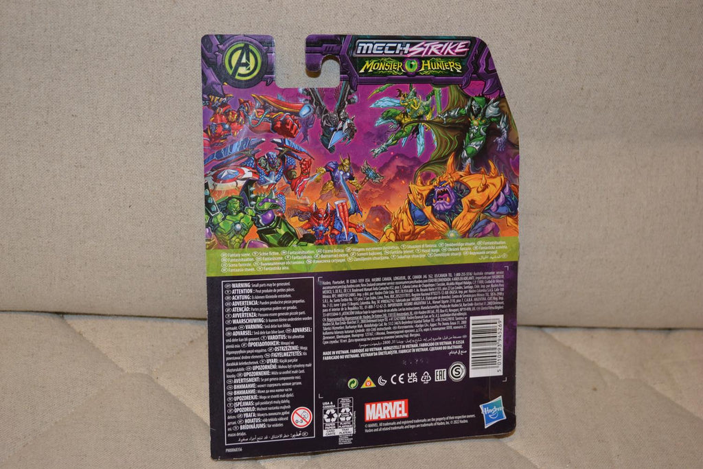 Thor Tor m. Hammare Marvel Figur 15cm Mechstrike Monster Hunters Hasbro Ny