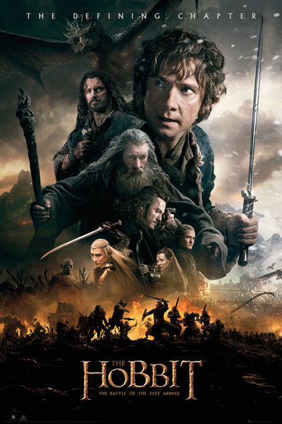 The Hobbit The Battle of Five Armies Poster Maxi 61*91,5cm N