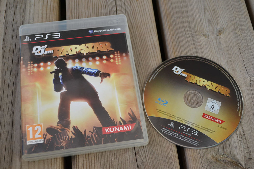 Defjam Rapstar PS3 Playstation 3 (Utan Manual) Fint Skick