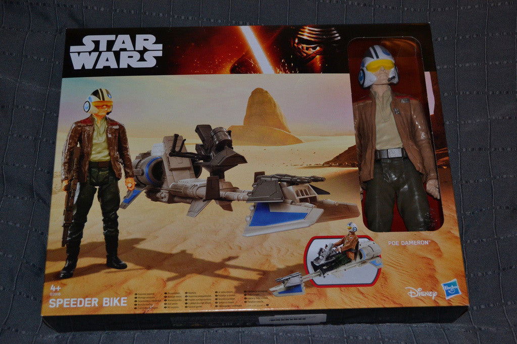 Poe Dameron med Speeder Bike 12" 30cm Star Wars Episode VII