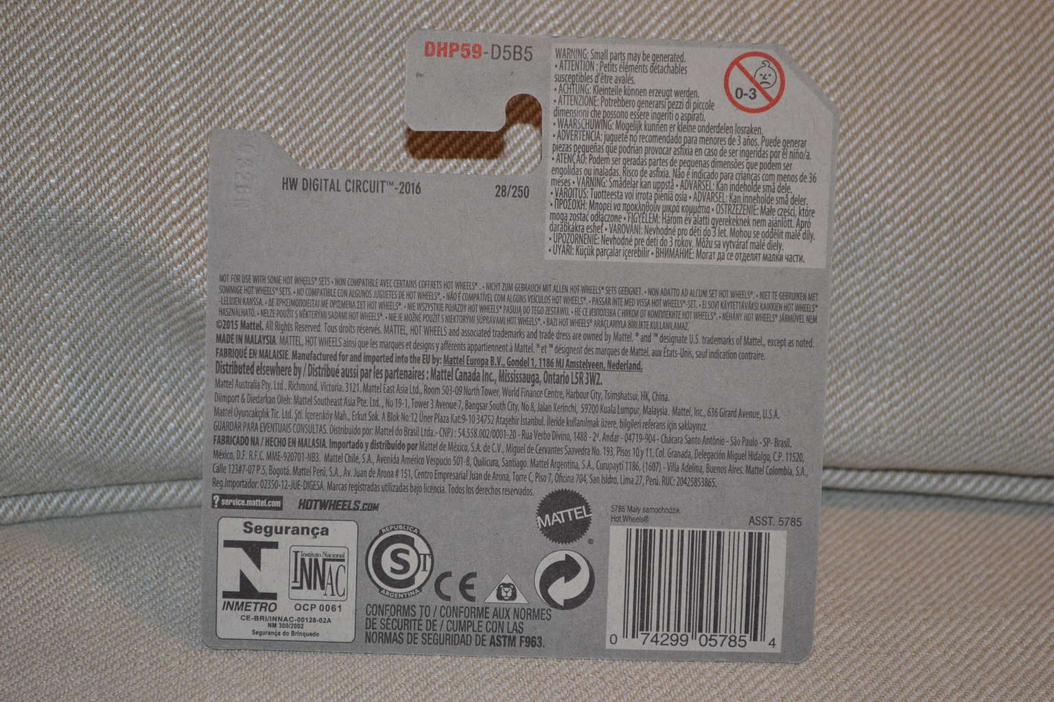 Epic Fast  "Track Stars" (Hot Wheels 2016) 1:64 HW Digital C