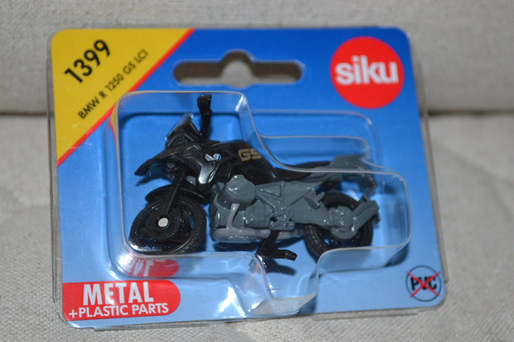 BMW R 1250 GS LCI Motorcykel Svart Siku 1399 6cm Ny