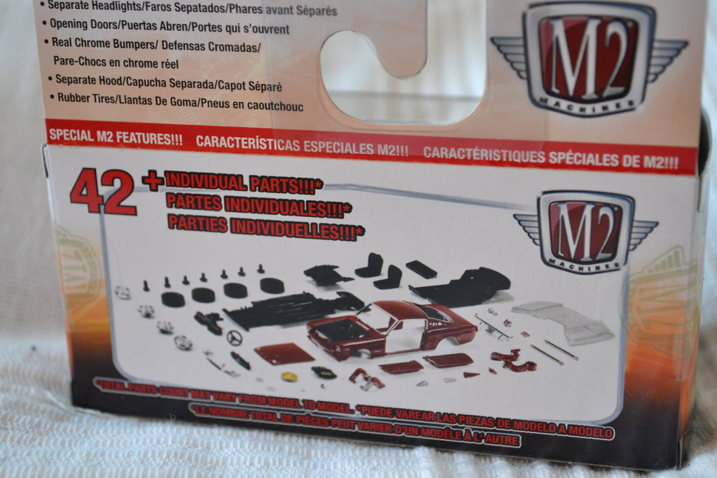 1969 Chevrolet Camaro 250 Limegrön 1:64 M2 Machines (Detroit