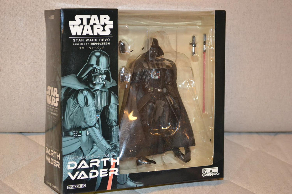 Darth Vader Figur Kaiyodo Revoltech 16cm JAPAN Ny