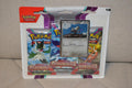 3 st Booster + POISON GAS Kort Pokémon Scarlet & Violet Paldea Evolved Ny