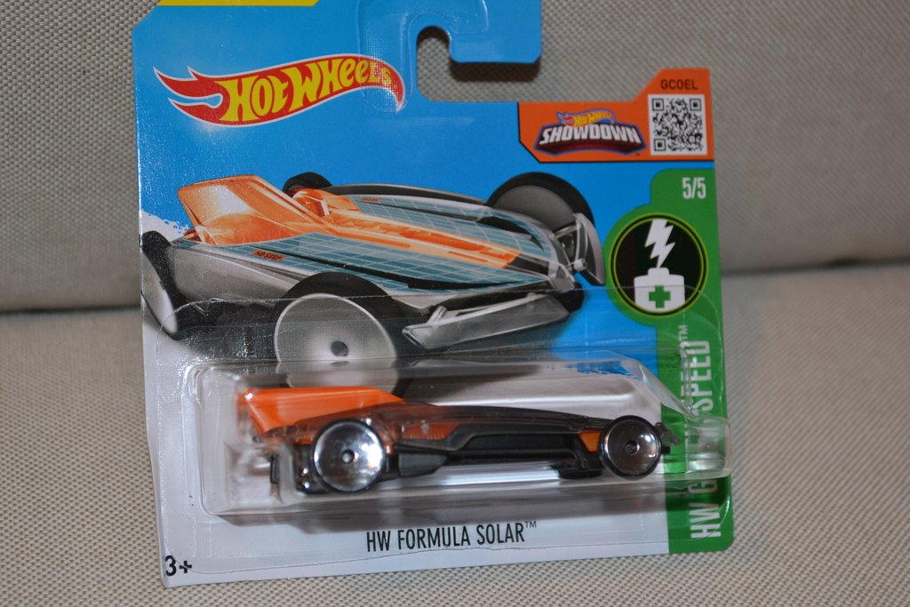 HW Formula Solar Solkraft (Hot Wheels 2016) 1:64 HW Green Sp