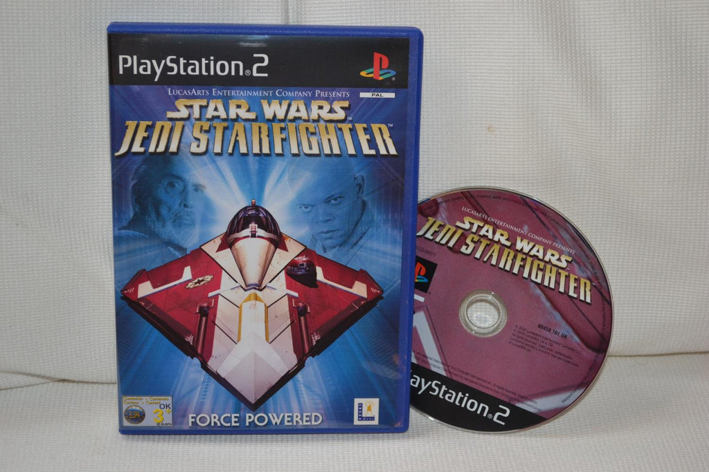 Star Wars: Jedi Starfighter PS2 Playstation 2 (Utan Manual) Fint Skick