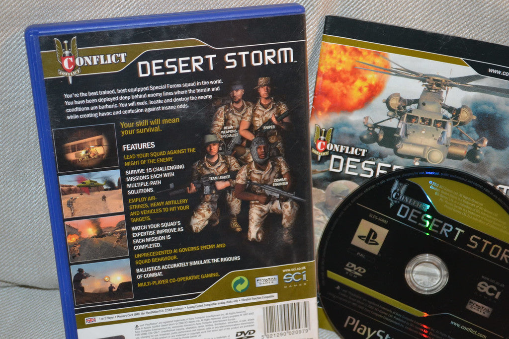 Conflict: Desert Storm (PS2) Playstation 2 Enstaka Repa anna