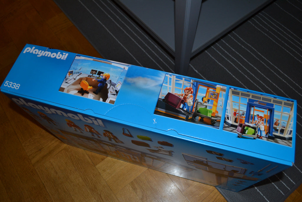 Flygplats med Kontrolltorn o Figurer (Playmobil 5338) Ny
