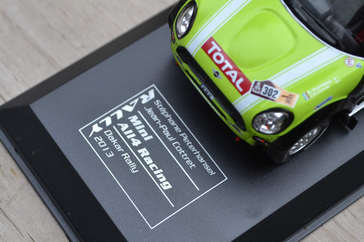 Mini All4 Racing 2013 #302 S.Peterhansel/JP.Cottret Dakar Rally 1:43 DeAgostini