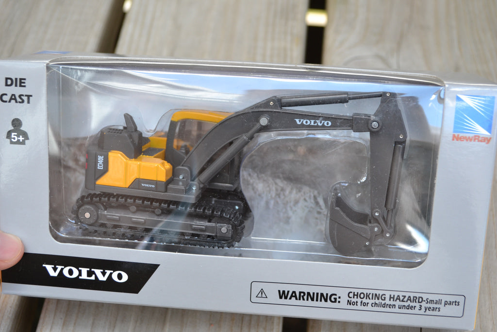 Volvo Grävare Rullband EC140E 1:72 NewRay (Presentbox) 14cm Ny