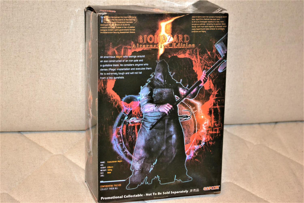 Executioner Majini Resident Evil 5 Biohazard Capcom NECA 20cm (Skadad FRP) Ny