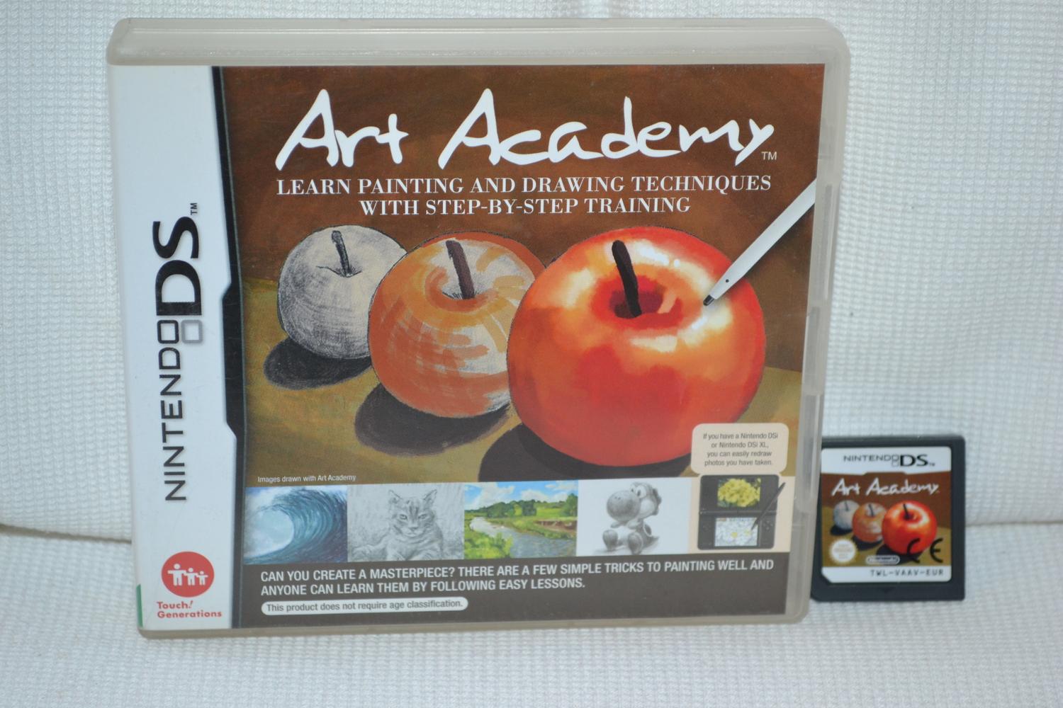 Art Academy Learn Painting and Drawing NDS Nintendo DS (Utan Manual) Fint Skick