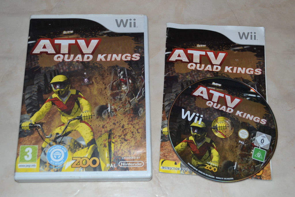 ATV Quad Kings Wii Nintendo Komplett OK Skick