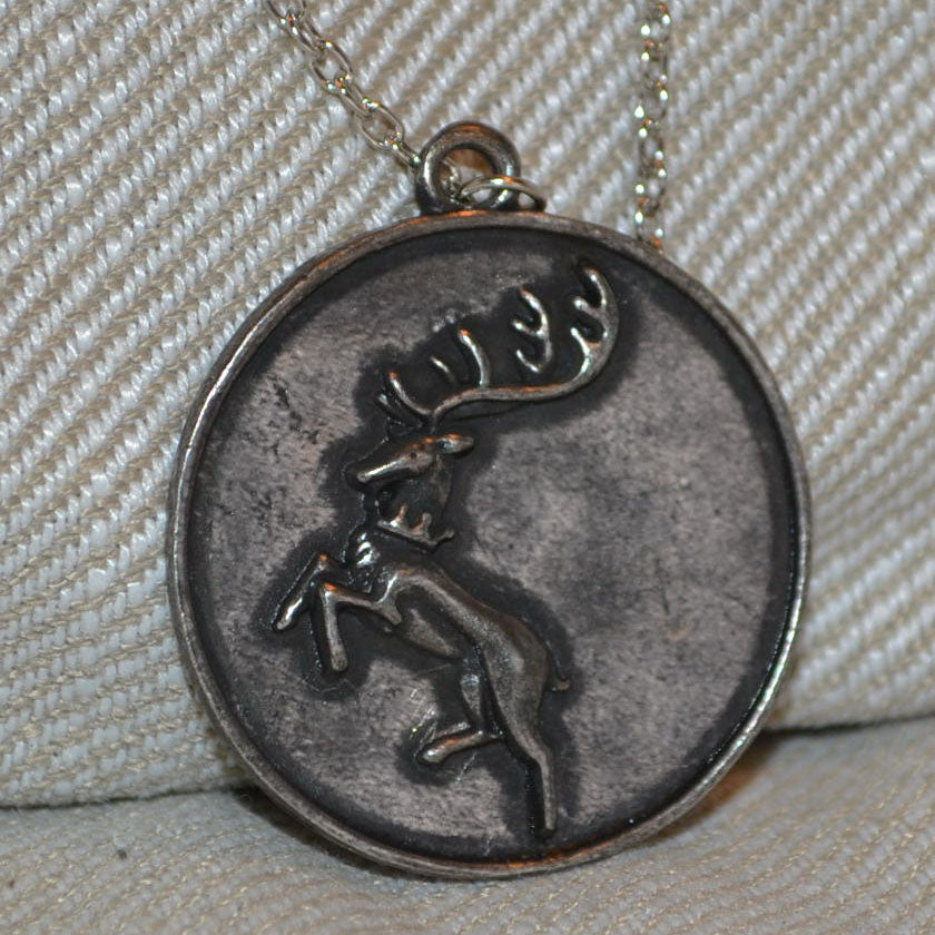 House Baratheon Sköld / Rådjur Halsband (Game of Thrones) Me