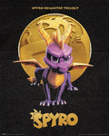 Spyro Reignited Trilogy Golden Dragon Mini Poster Affisch 40*50cm Ny