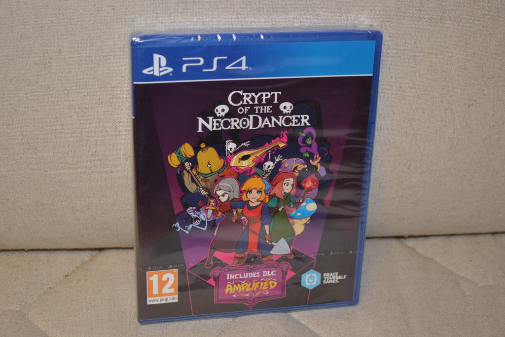 Crypt of the Necrodancer PS4 Playstation 4 (Med DLC Amplified) Ny