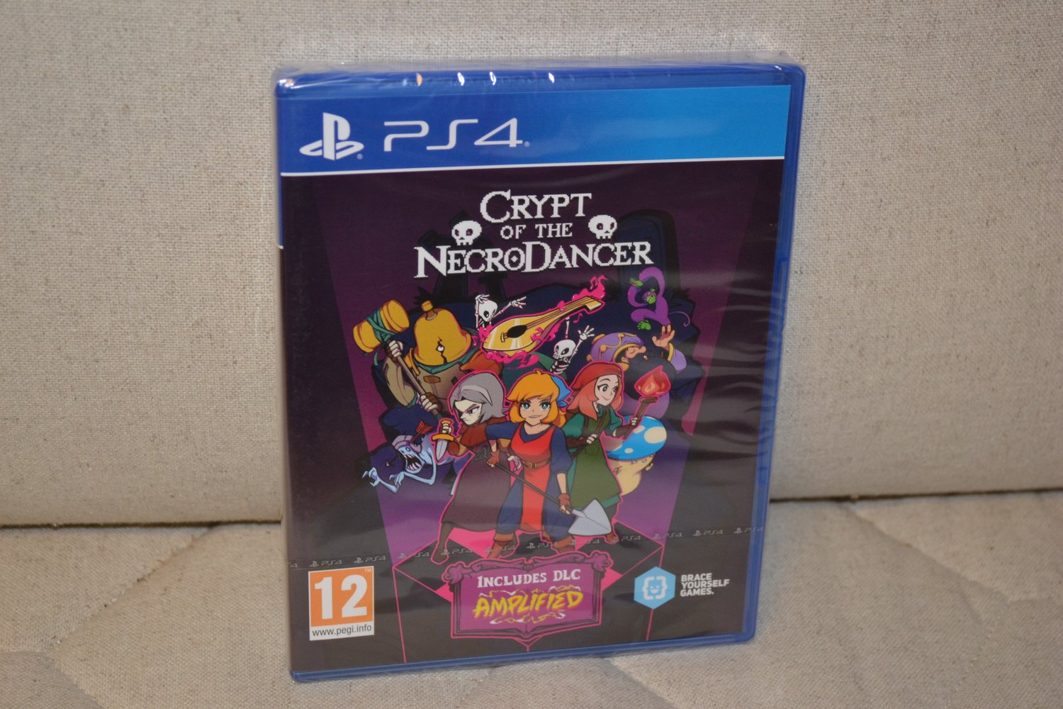Crypt of the Necrodancer PS4 Playstation 4 (Med DLC Amplified) Ny