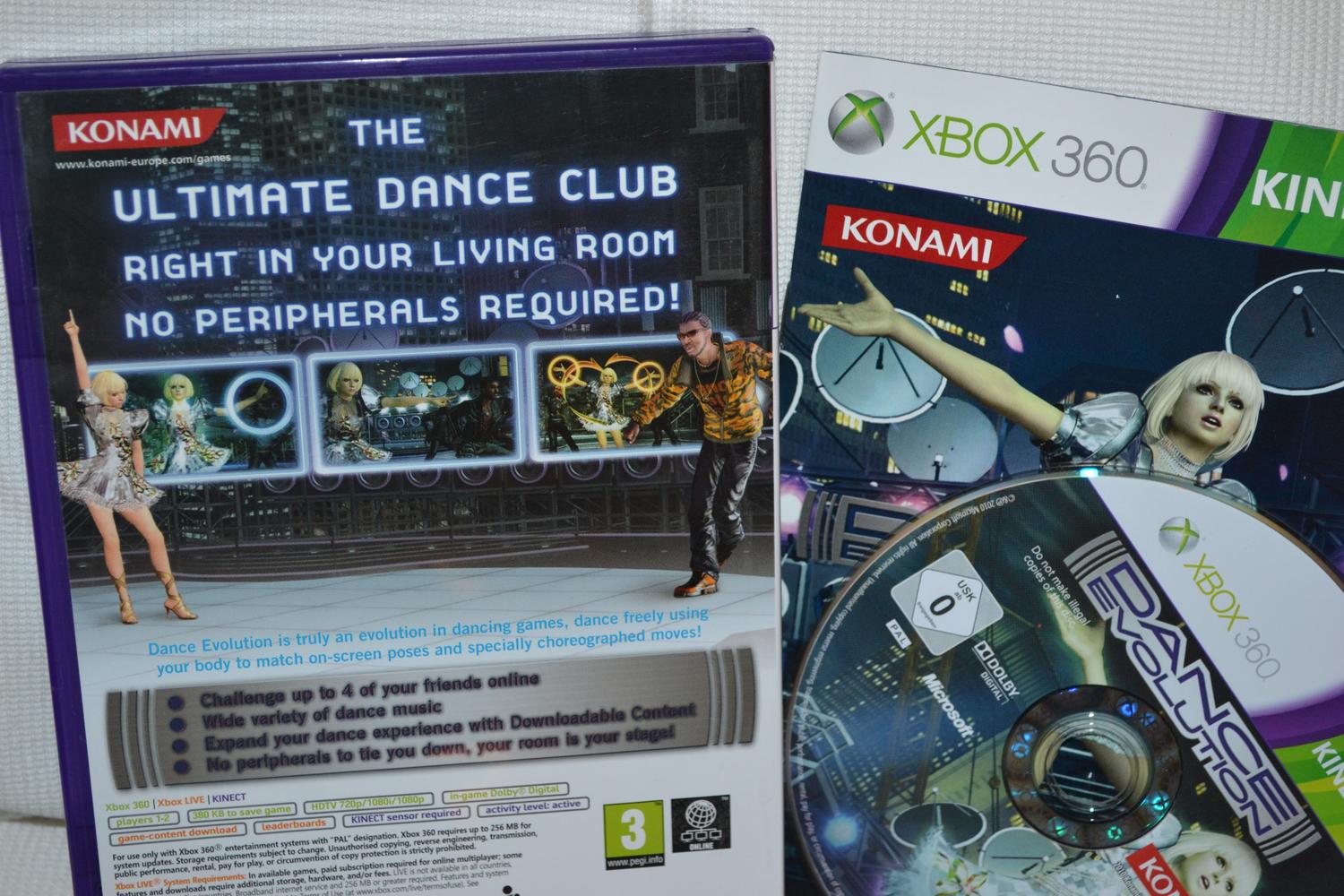 Dance Evolution Xbox 360 Komplett Fint Skick