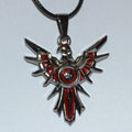 Leona Fågel Logo fr. League of Legends Halsband Metall (Smyc