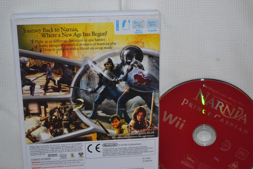 Narnia Prince Caspian Wii Nintendo (Utan Manual) Fint Skick