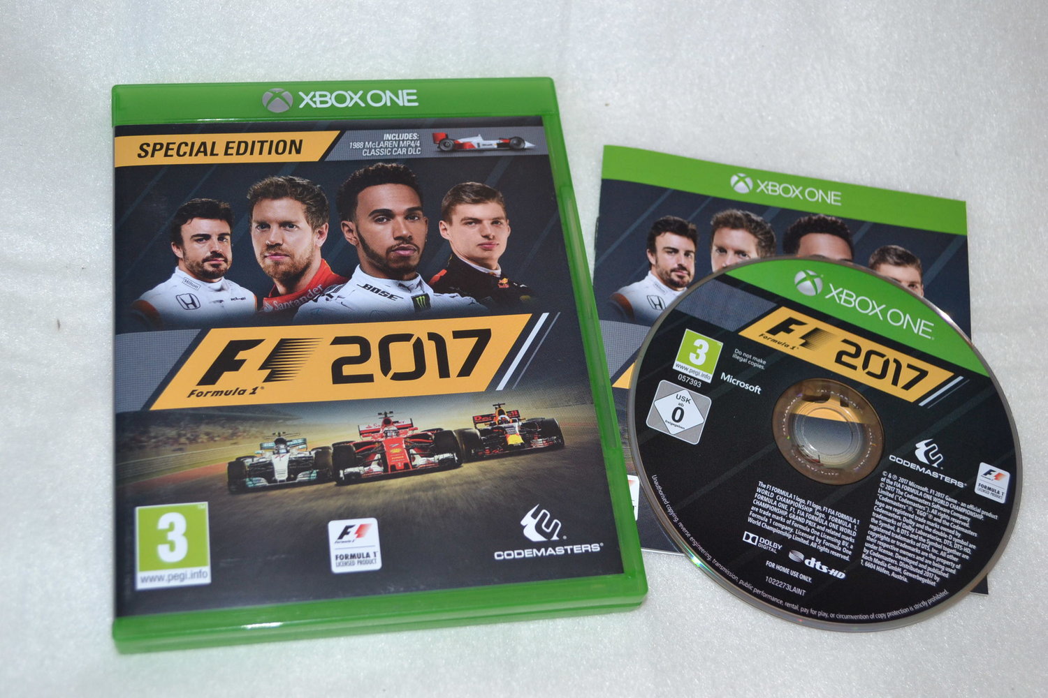 F1 2017 Special Edition Xbox One Fint Skick