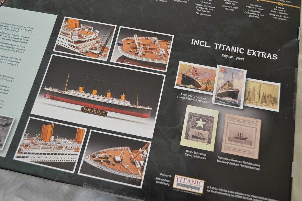 RMS Titanic Plastbyggsats 1:400 Revell (100 Years Special Edition, m. Färger mm)