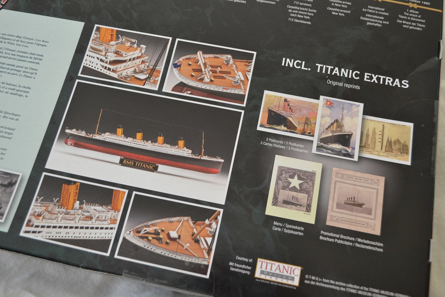 RMS Titanic Plastbyggsats 1:400 Revell (100 Years Special Edition, m. Färger mm)