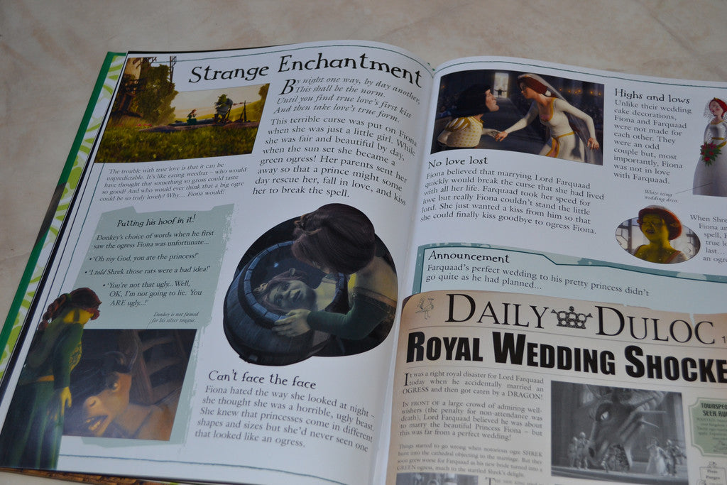 SHREK The Essential Guide Bok Engelska m. Karta (BOK) Nyskic