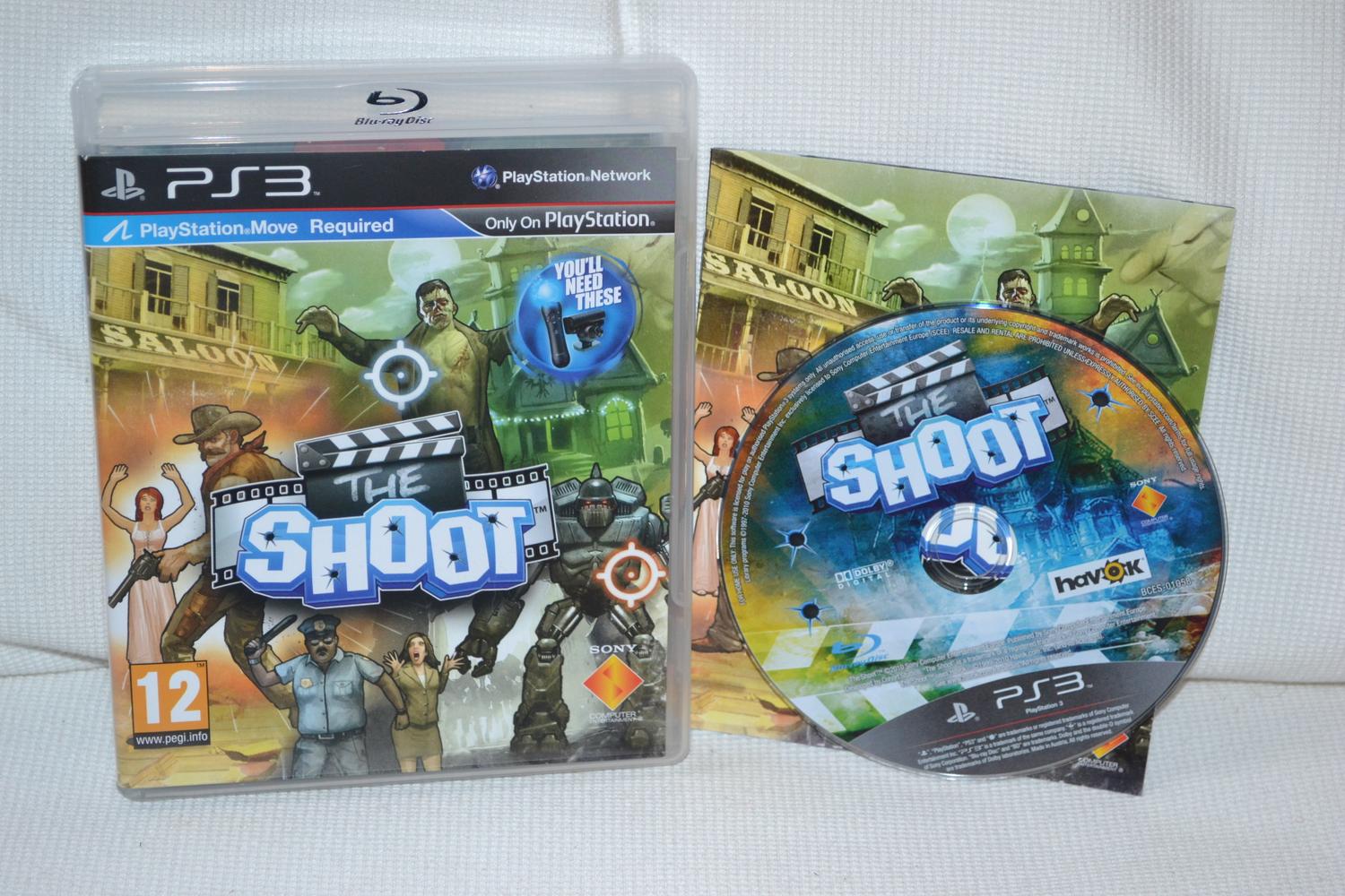 The Shoot Move PS3 Playstation 3 Komplett Fint Skick