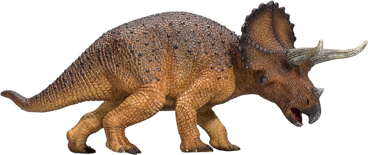 Triceratops Dinosaurie 387364 Mojo Figur Djur 20cm Ny