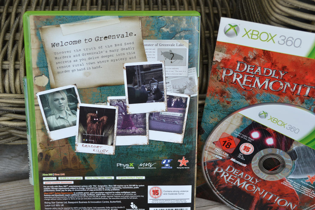 Deadly Premonition Xbox 360 Komplett Fint Skick
