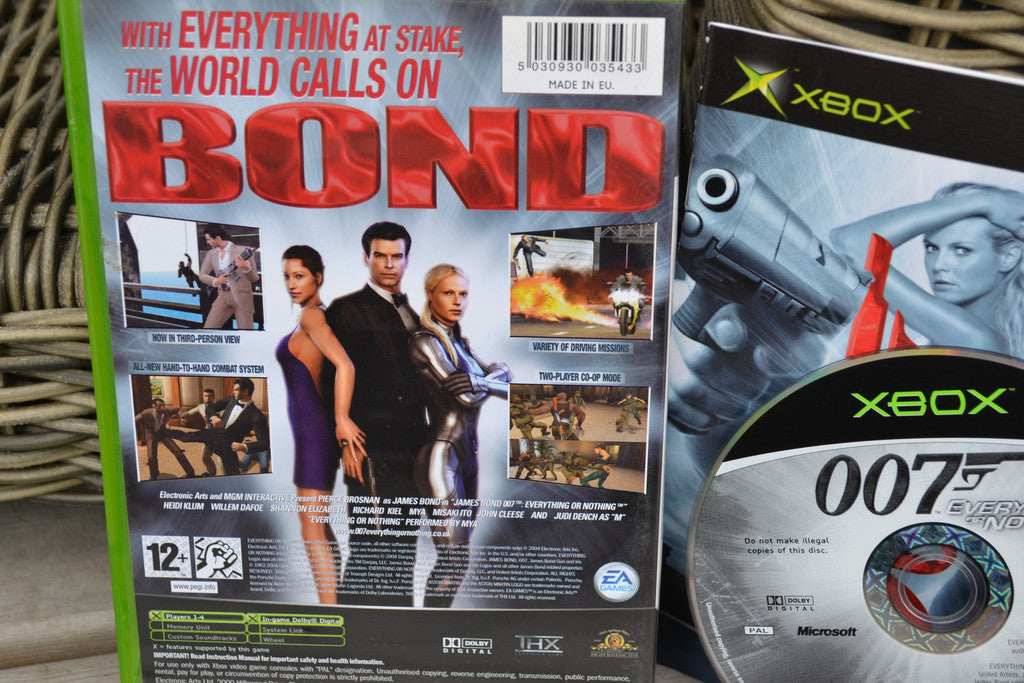 James Bond 007: Everything or Nothing XBOX Komplett Fint Skick