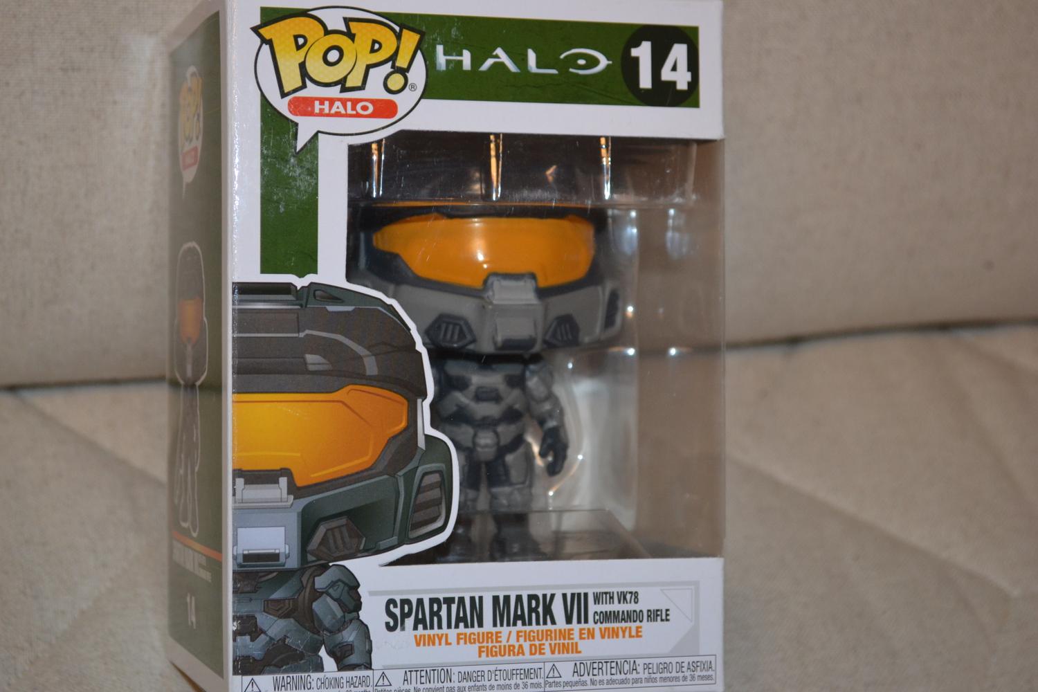 Halo Infinite Spartan Mark VII m. Commando Rifle Figur Funko Pop! Ny