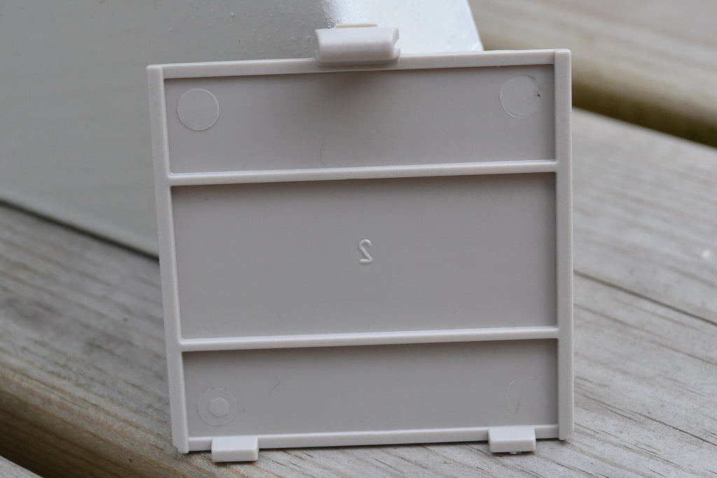 Lucka Gameboy GB Grå Nintendo Ersättning Batterilucka Ny