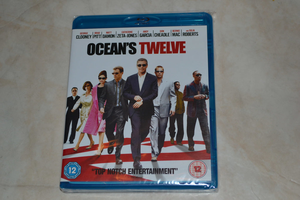 Ocean's Twelve (2004) Film Bluray Nyskick