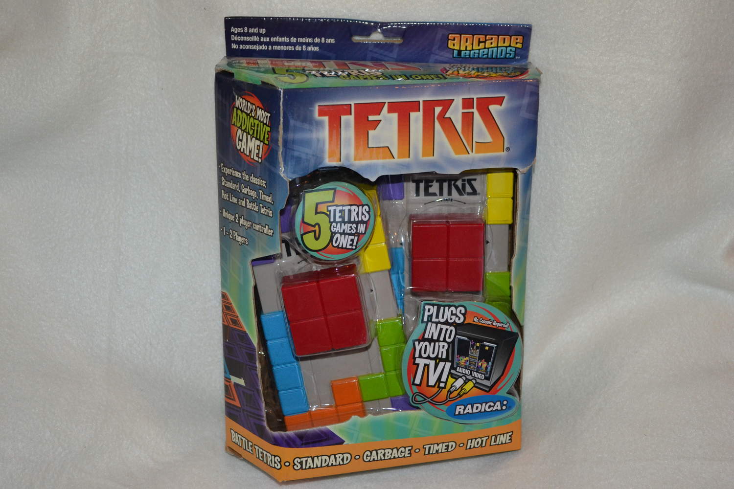 Tetris Arcade Legends TV Joystick (Plug & Play) Ny
