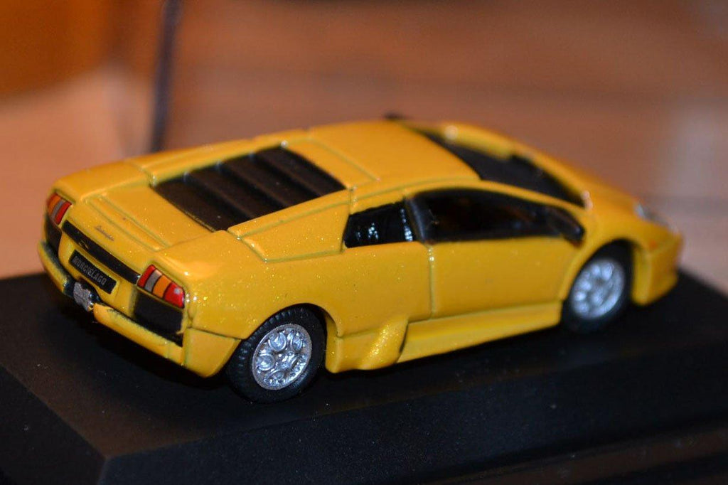 Lamborghini Murcielago 1:87 Welly Nex Models Gul Metallic Ny