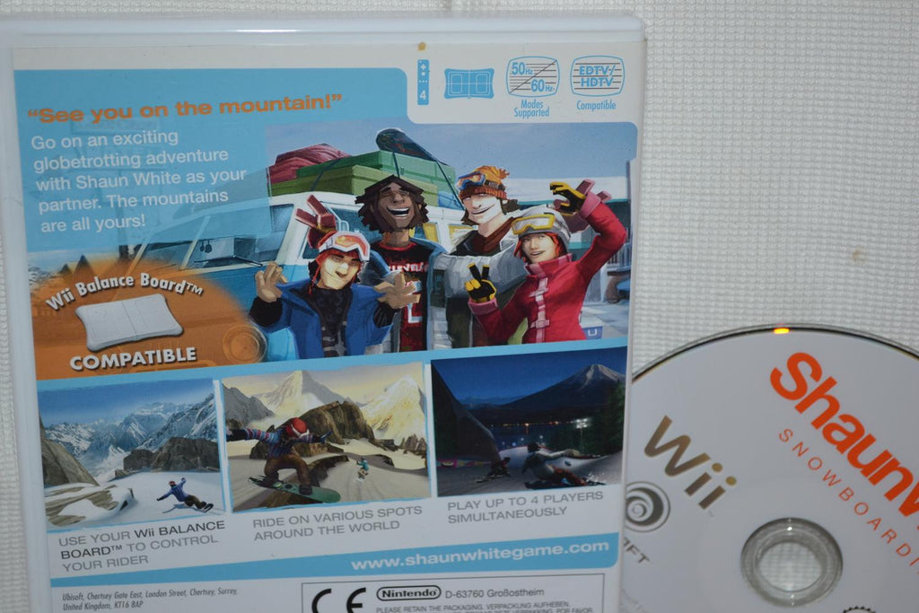 Shaun White Snowboarding: Road Trip Wii Nintendo (Utan Manual) Fint Skick