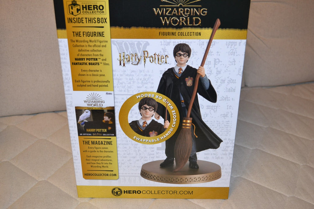 Harry Potter med Kvast First Years Eaglemoss 27cm Figur Staty Ny