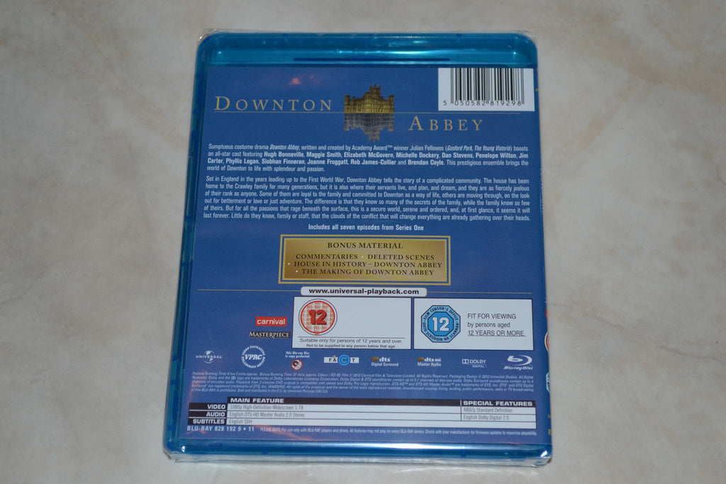 Downton Abbey Series 1 Säsong 1 (2010) Film Bluray Nyskick