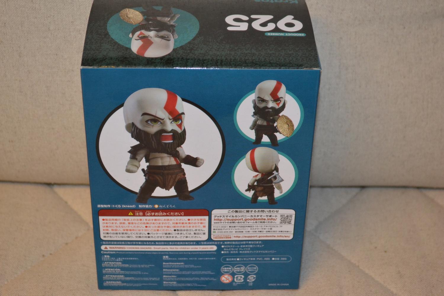 Kratos fr God of War 925 Nendroid 10cm Figur Ny