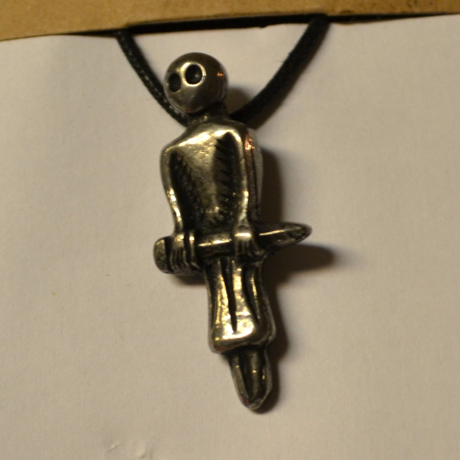 Eketorp Mannen Viking Halsband Tenn Handgjord 4cm Ny