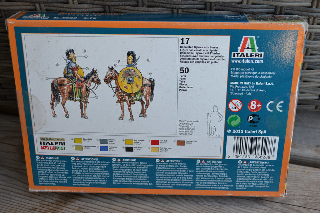 Roman Cavalry Kavalleri 0-100år e.kr 1:72 italeri 6028 (17st