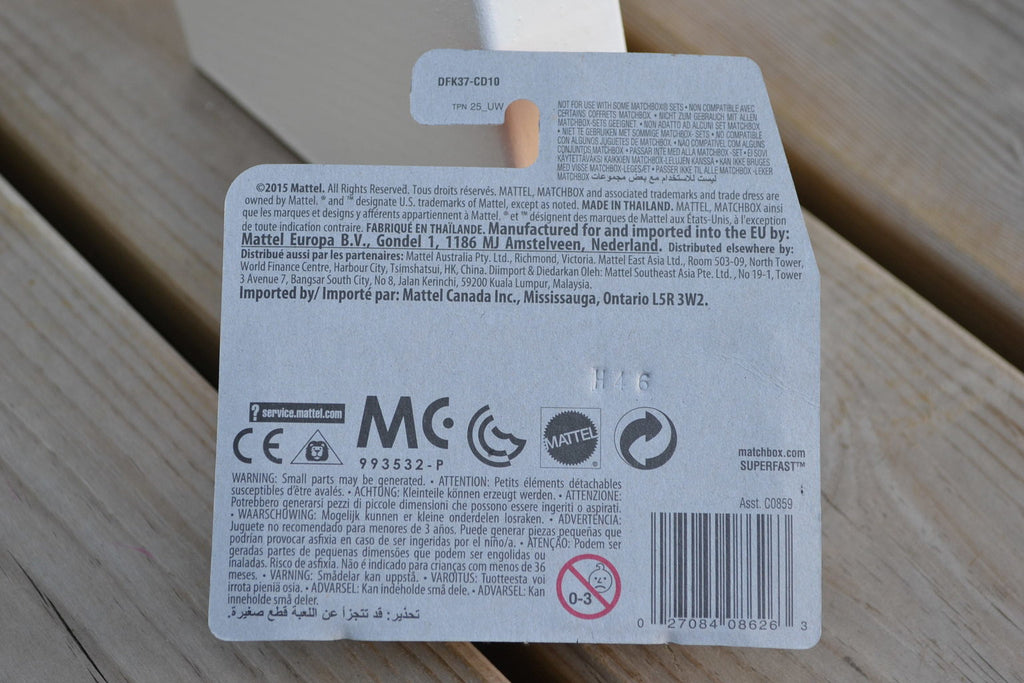 MBX S.C.P.R.X Byggbil Matchbox (2015) MBX Construction Ny