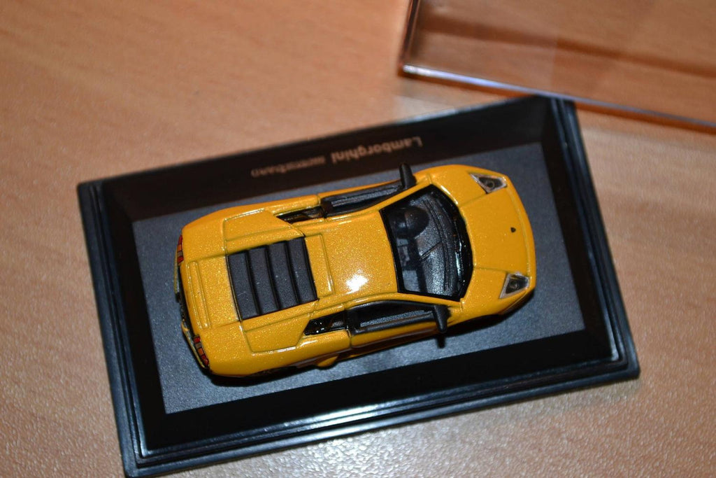 Lamborghini Murcielago 1:87 Welly Nex Models Gul Metallic Ny